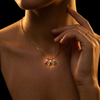 Mother's Birthstone Charm Necklace — image 2