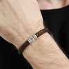 Men's Personalized Name Bead Bracelet - Sphere Standouts