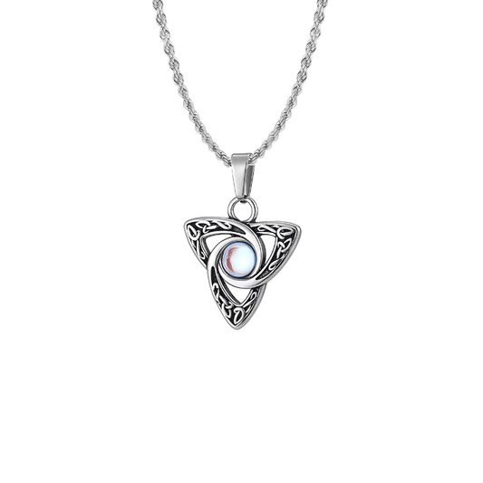 Moon Celtic Pendant Necklace - Sphere Standouts