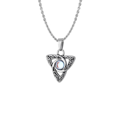 Moon Celtic Pendant Necklace - Sphere Standouts