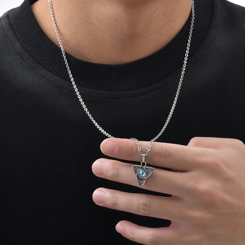 Moon Celtic Pendant Necklace - Sphere Standouts