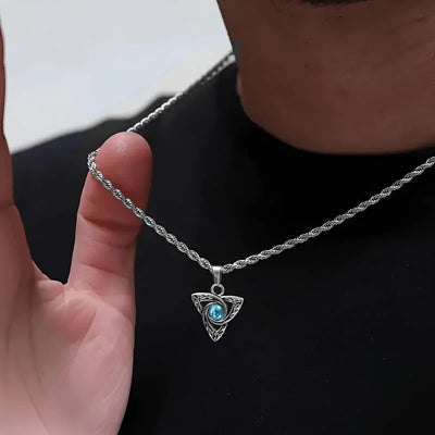 Moon Celtic Pendant Necklace - Sphere Standouts