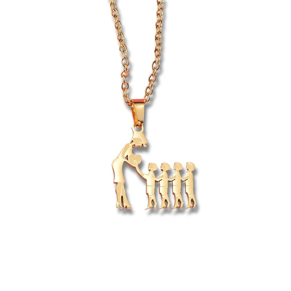 Mother & Children Necklace – A Heartfelt Gift for Mom - Sphere Standouts