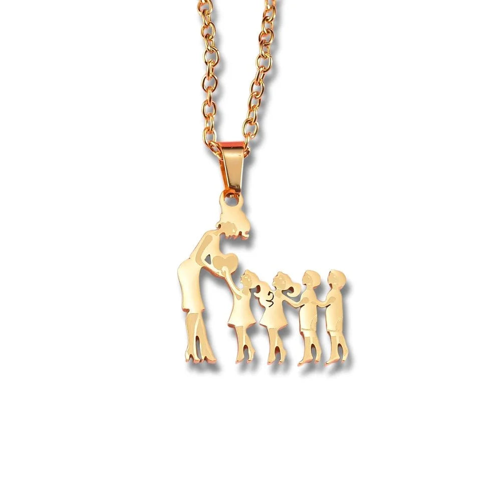 Mother & Children Necklace – A Heartfelt Gift for Mom - Sphere Standouts
