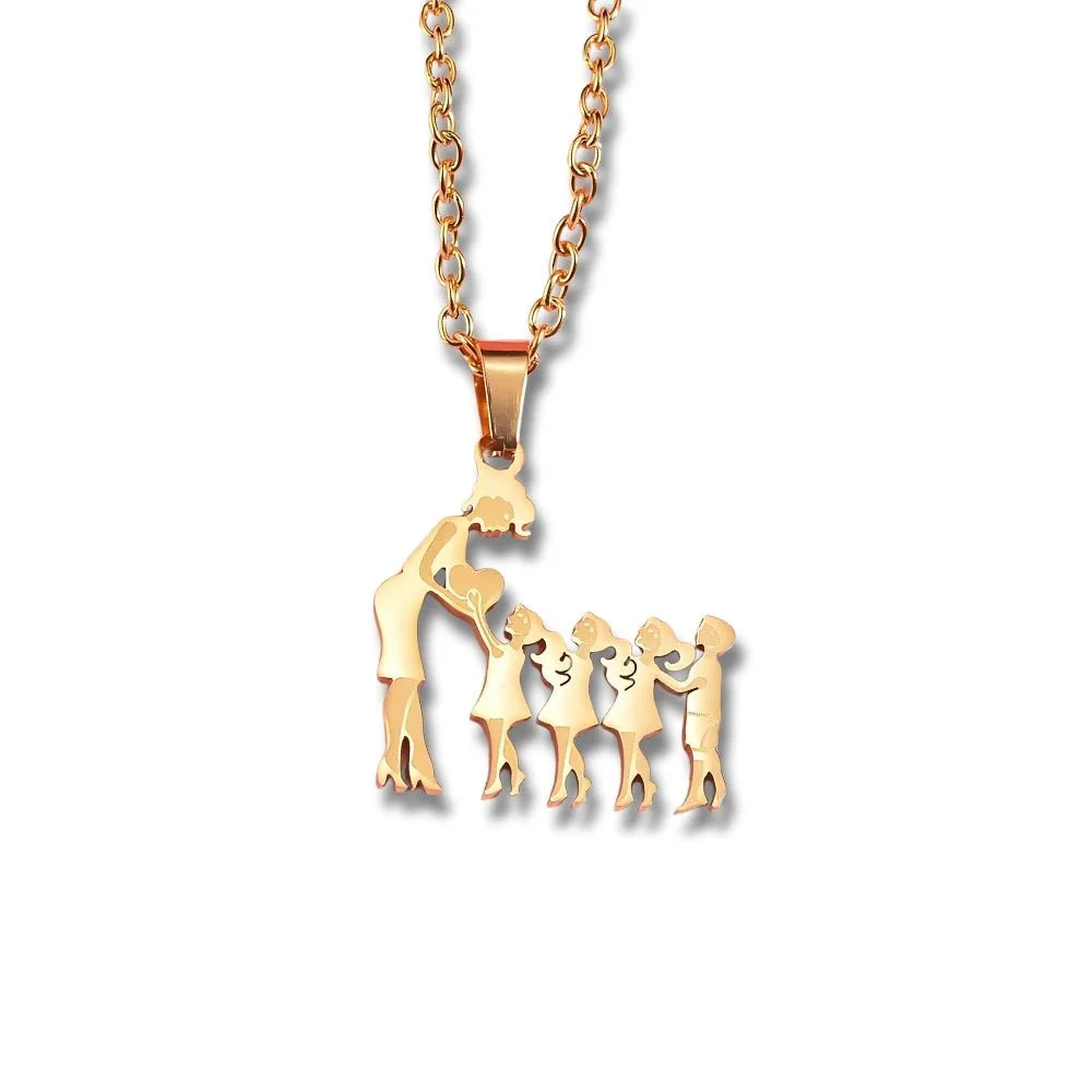 Mother & Children Necklace – A Heartfelt Gift for Mom - Sphere Standouts