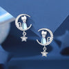 Mystic Cat Earrings - Sphere Standouts