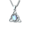 Mystical Moonstone Triquetra Necklace - Sphere Standouts