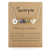 Natural Stone Zodiac Sign Necklace - Sphere Standouts