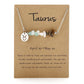 Natural Stone Zodiac Sign Necklace - Sphere Standouts