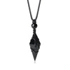 Obsidian Arrowhead Necklace - Sphere Standouts