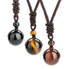 Obsidian Aura Necklace - Sphere Standouts