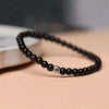 Obsidian Energy Beads Bracelet - Sphere Standouts