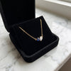 Birthstone Heart Bracelet - gift box velvet presentation