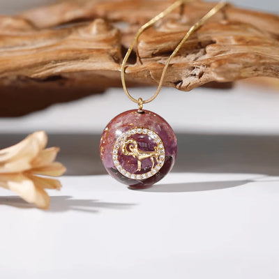 StarGem Stone Pendant — close-up detail view