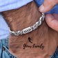 Personalized Family Link Bracelet - Sphere Standouts