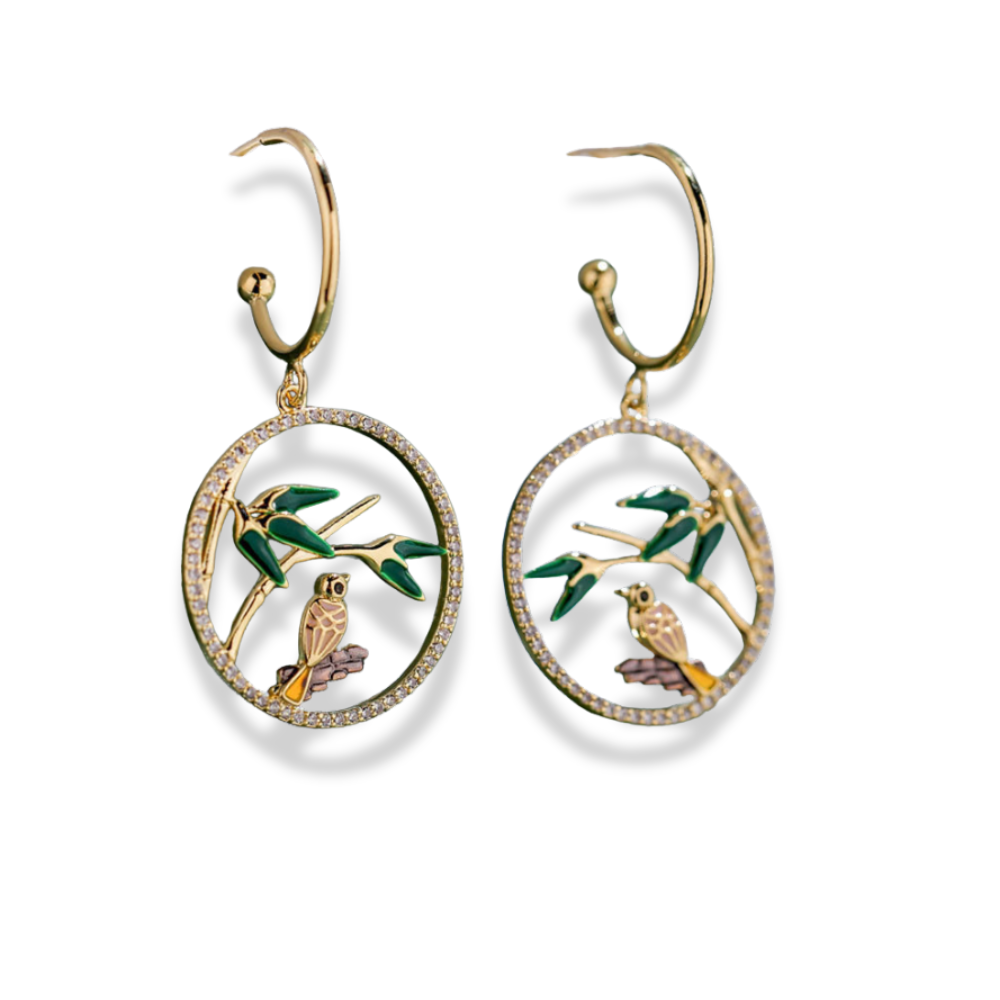 Bird Harmony Earrings