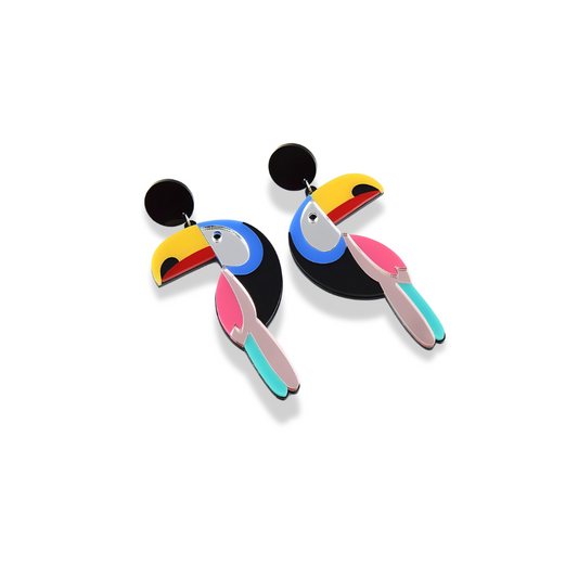 Tropical Toucan Earrings