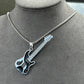 Punk Style Guitar Necklace - Sphere Standouts