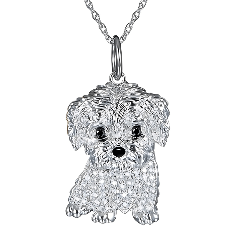 Puppy Charm Necklace - Sphere Standouts