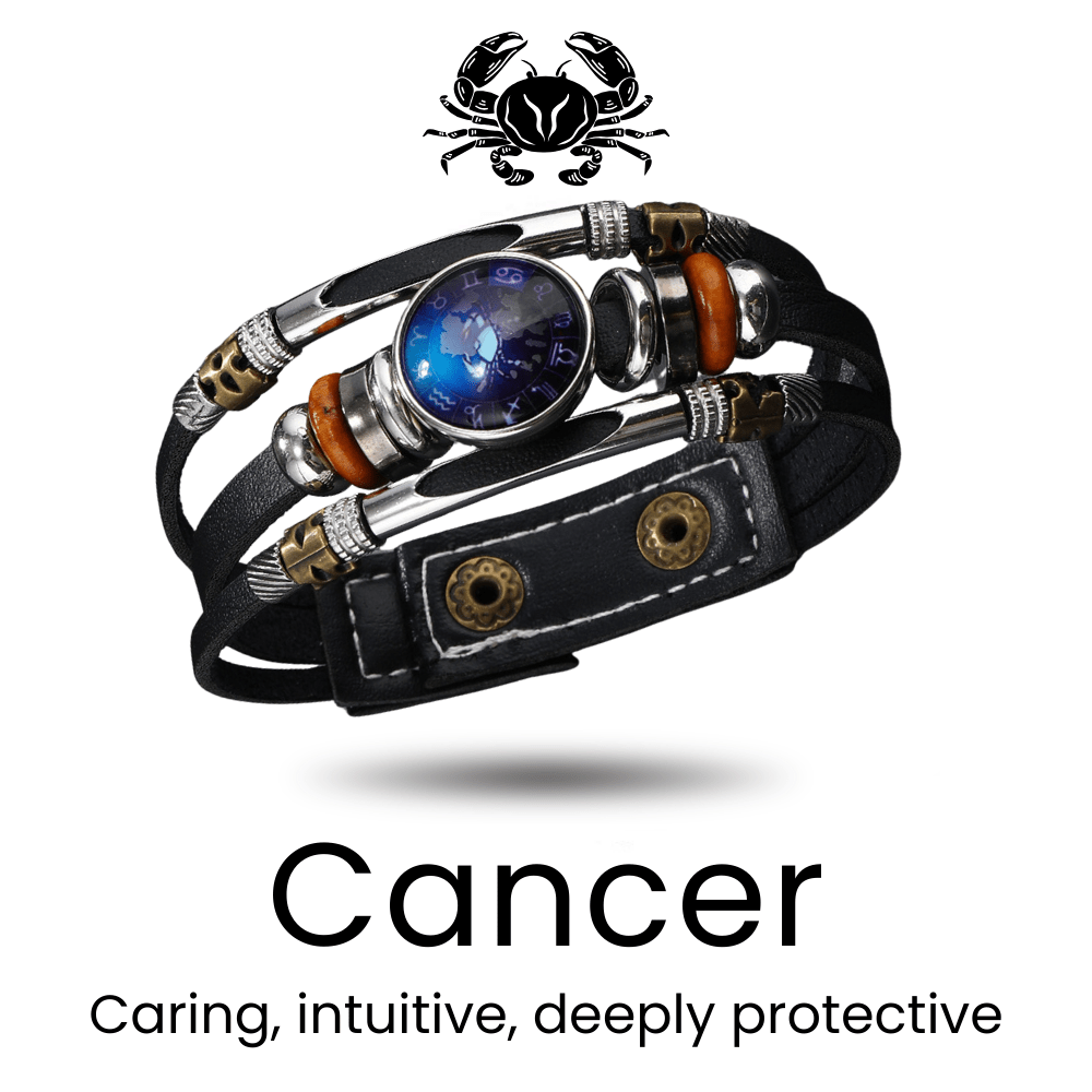 RetroZodiac Beaded Sign Bracelet - Sphere Standouts