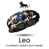 RetroZodiac Beaded Sign Bracelet - Sphere Standouts