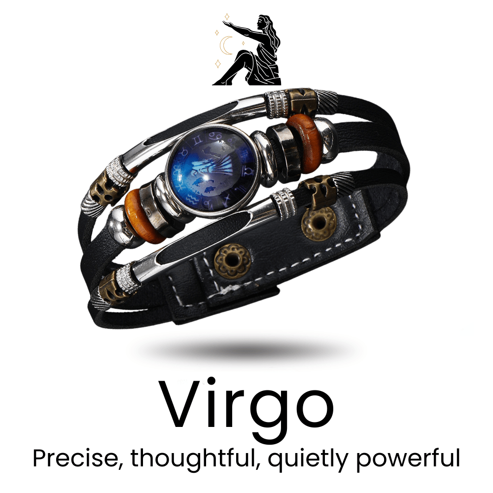 RetroZodiac Beaded Sign Bracelet - Sphere Standouts
