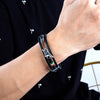 Rock Guitar Leather Bracelet - Sphere Standouts