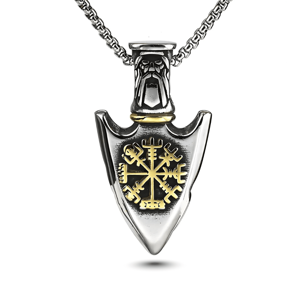 Rune Arrow Pendant – Viking Style - Sphere Standouts