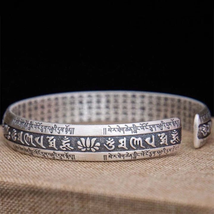 Six Character Mantra Protection Adjustable Bracelet - Sphere Standouts