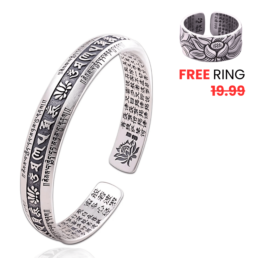 Six Character Mantra Protection Adjustable Bracelet - Sphere Standouts