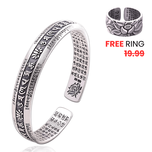 Six Character Mantra Protection Adjustable Bracelet - Sphere Standouts