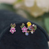 Songbird Garden Earrings - Sphere Standouts