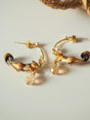 Squirrel Charm Earrings - Sphere Standouts