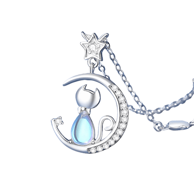 Starlit Cat Necklace - Sphere Standouts