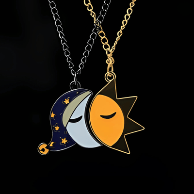 Sun & Moon Eternal Bond Necklace - Sphere Standouts