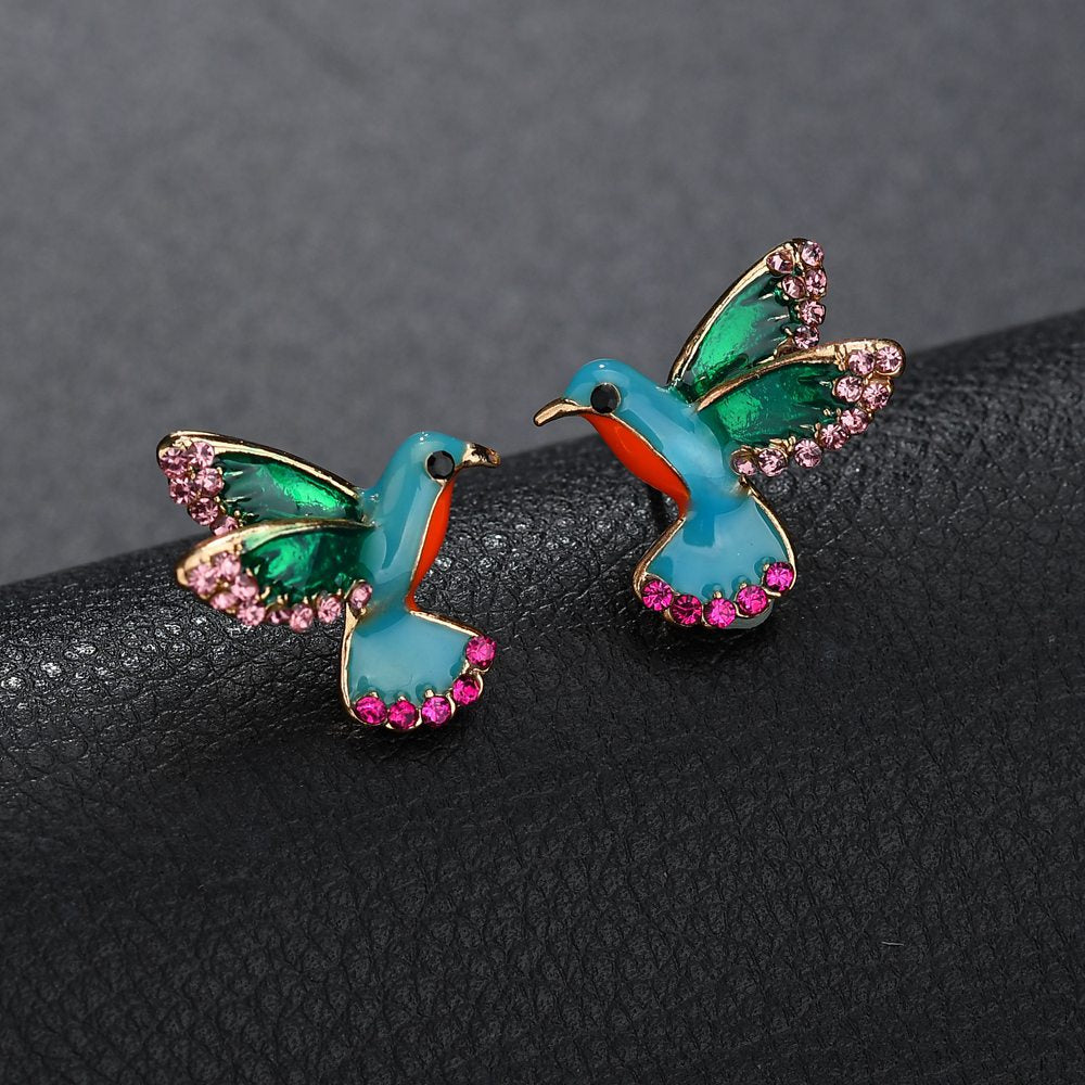 Radiant Hummingbird Earrings