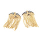 Golden Eagle Chain Earrings