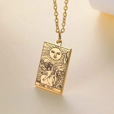 The Tarot Necklace — mystical necklace for women