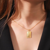 The Tarot Necklace — close-up detail view