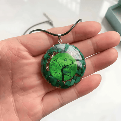 Tree of Life Orgonite Necklace - Sphere Standouts