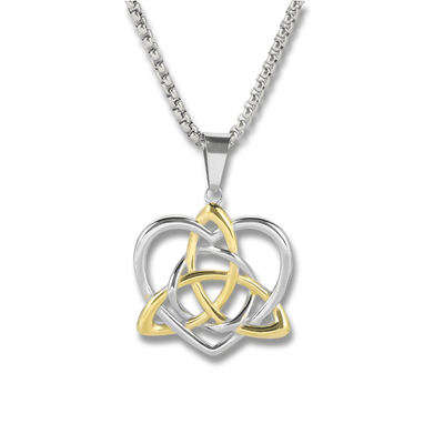 Triquetra Heart Necklace - Sphere Standouts