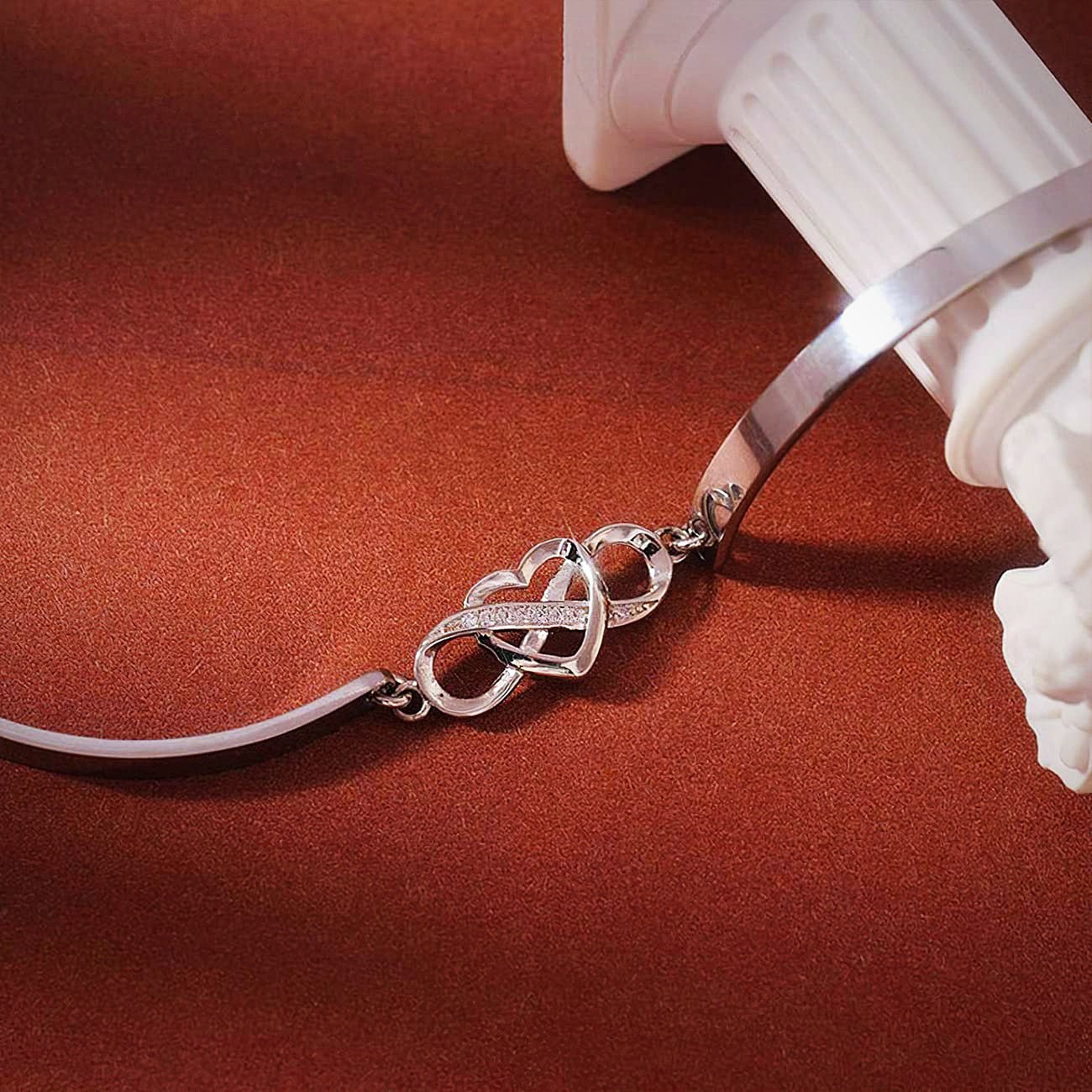 True Bond Infinity Heart Bracelet - Sphere Standouts