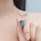 Twilight Glow Moonstone Necklace - Sphere Standouts