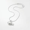 Fish Charm Necklace - Silver