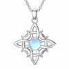 Witches Knot Moonstone Necklace - Sphere Standouts