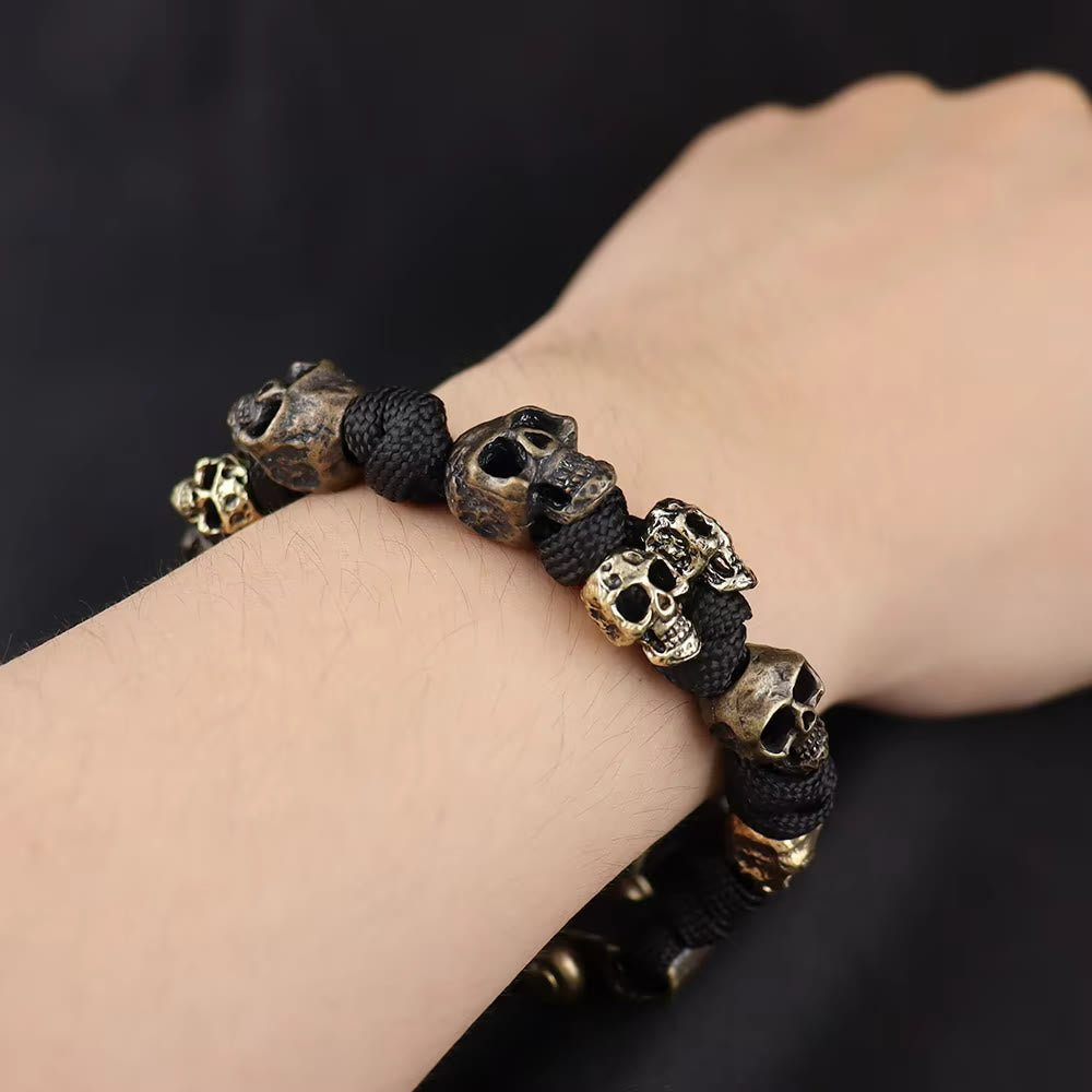 WorldNorse Skull Paracord Bracelet - Sphere Standouts