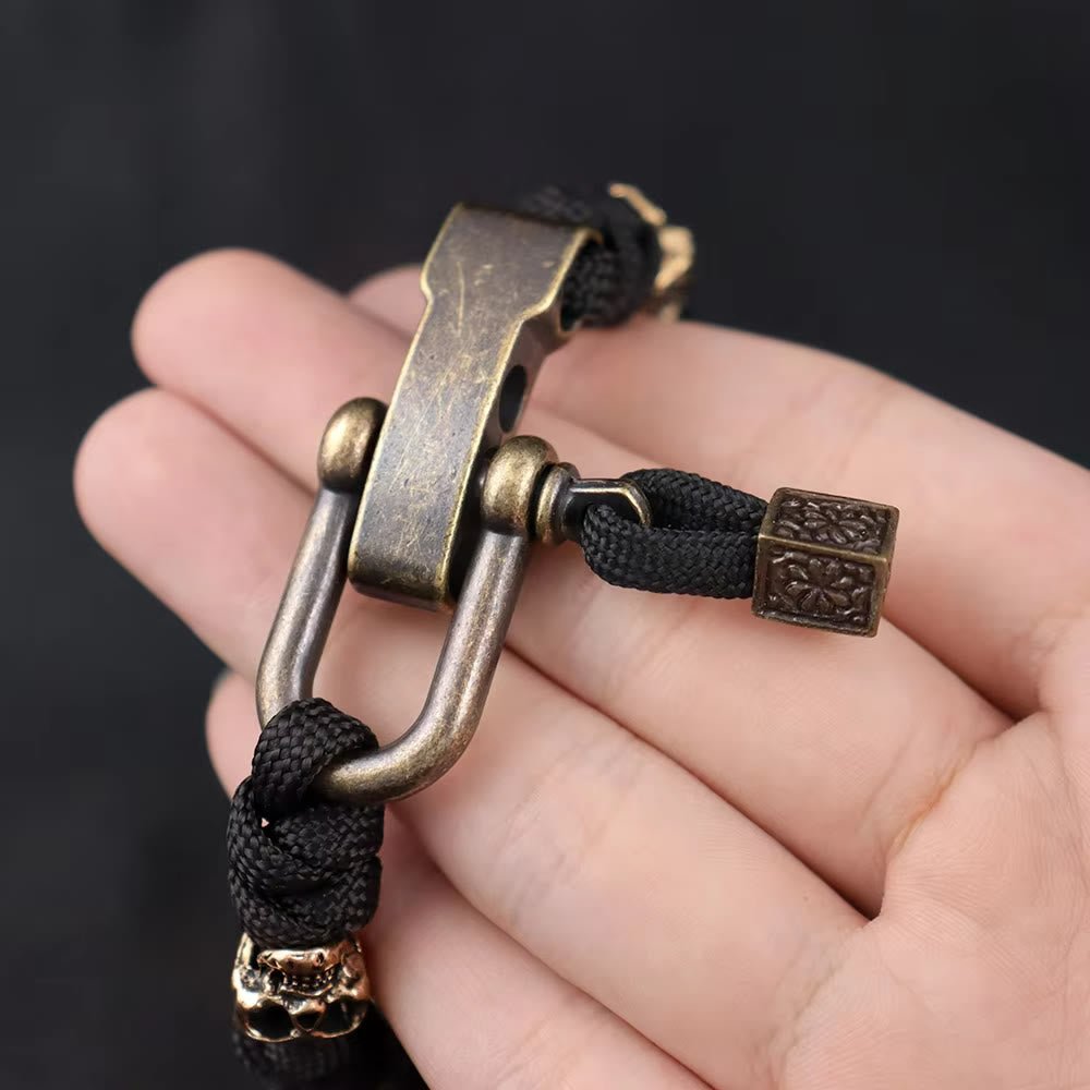 WorldNorse Skull Paracord Bracelet - Sphere Standouts