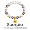 Zodiac Bracelet with Shell Beads - Sphere Standouts