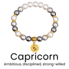 Zodiac Bracelet with Shell Beads - Sphere Standouts