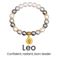 Zodiac Bracelet with Shell Beads - Sphere Standouts